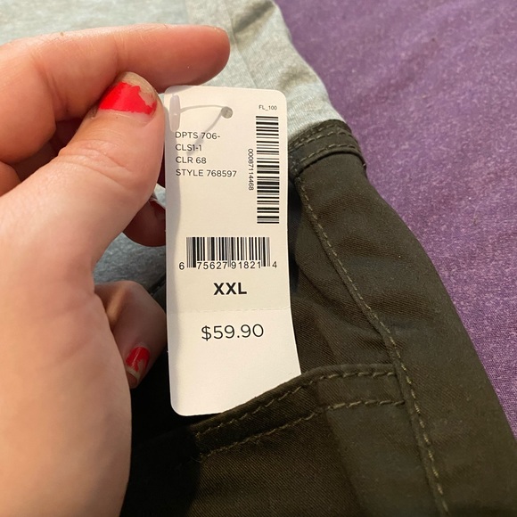 Super Skinny Coloured Sateen Maternity XXL - Picture 3 of 3